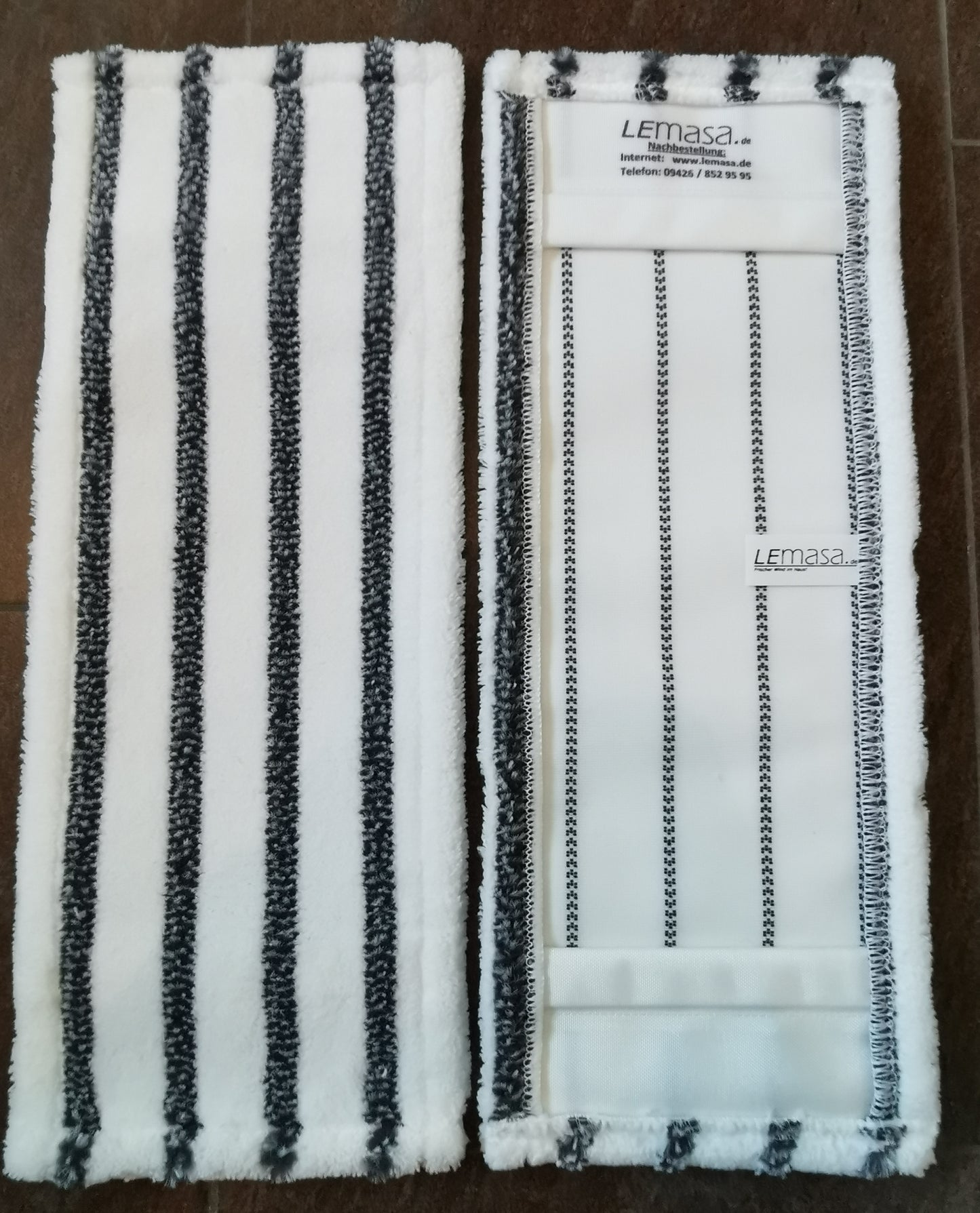 LEMASA Microfaser Borstenmopp 40cm