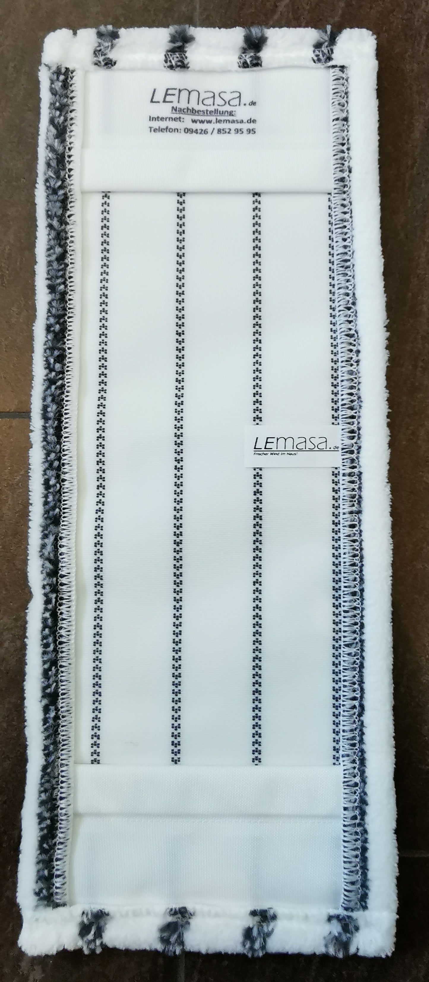 LEMASA Microfaser Borstenmopp 40cm