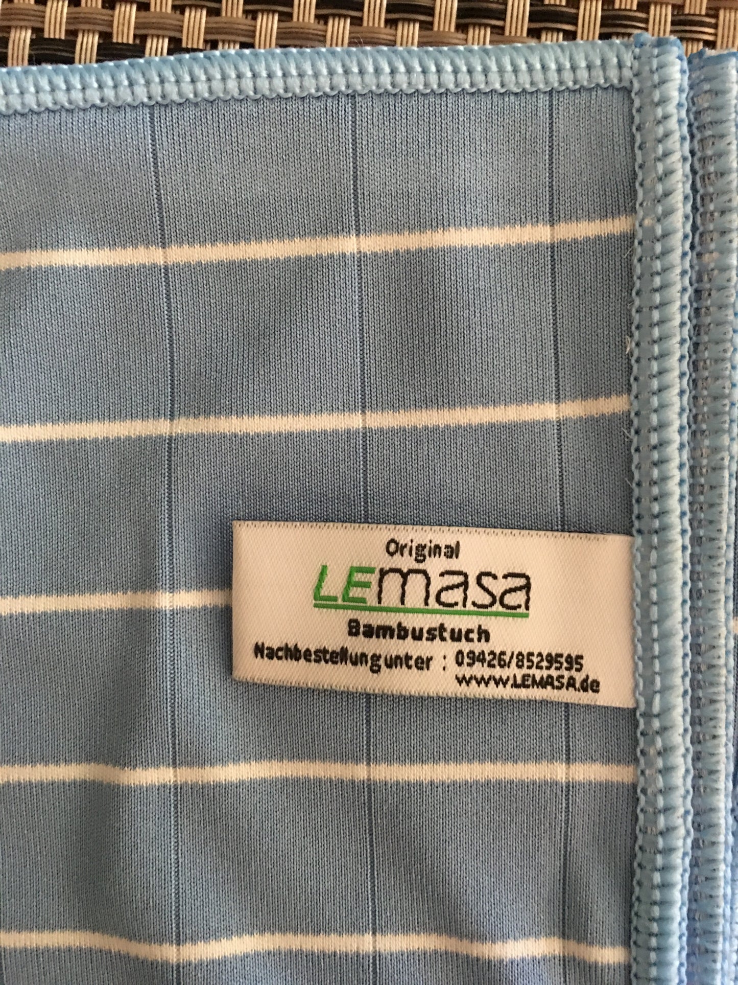 Original LEMASA Bambustuch XL 40x60cm 4er Set