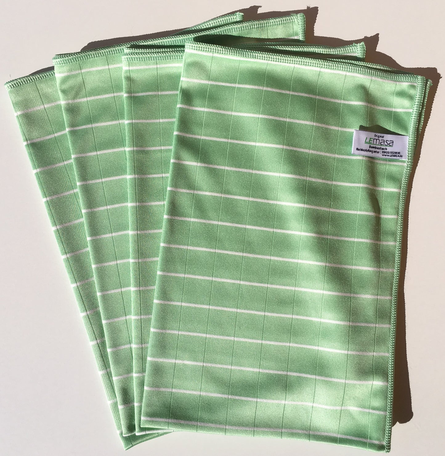 Original LEMASA Bambustuch XL 40x60cm 4er Set