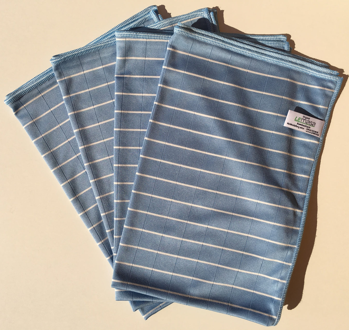 Original LEMASA Bambustuch XL 40x60cm 4er Set
