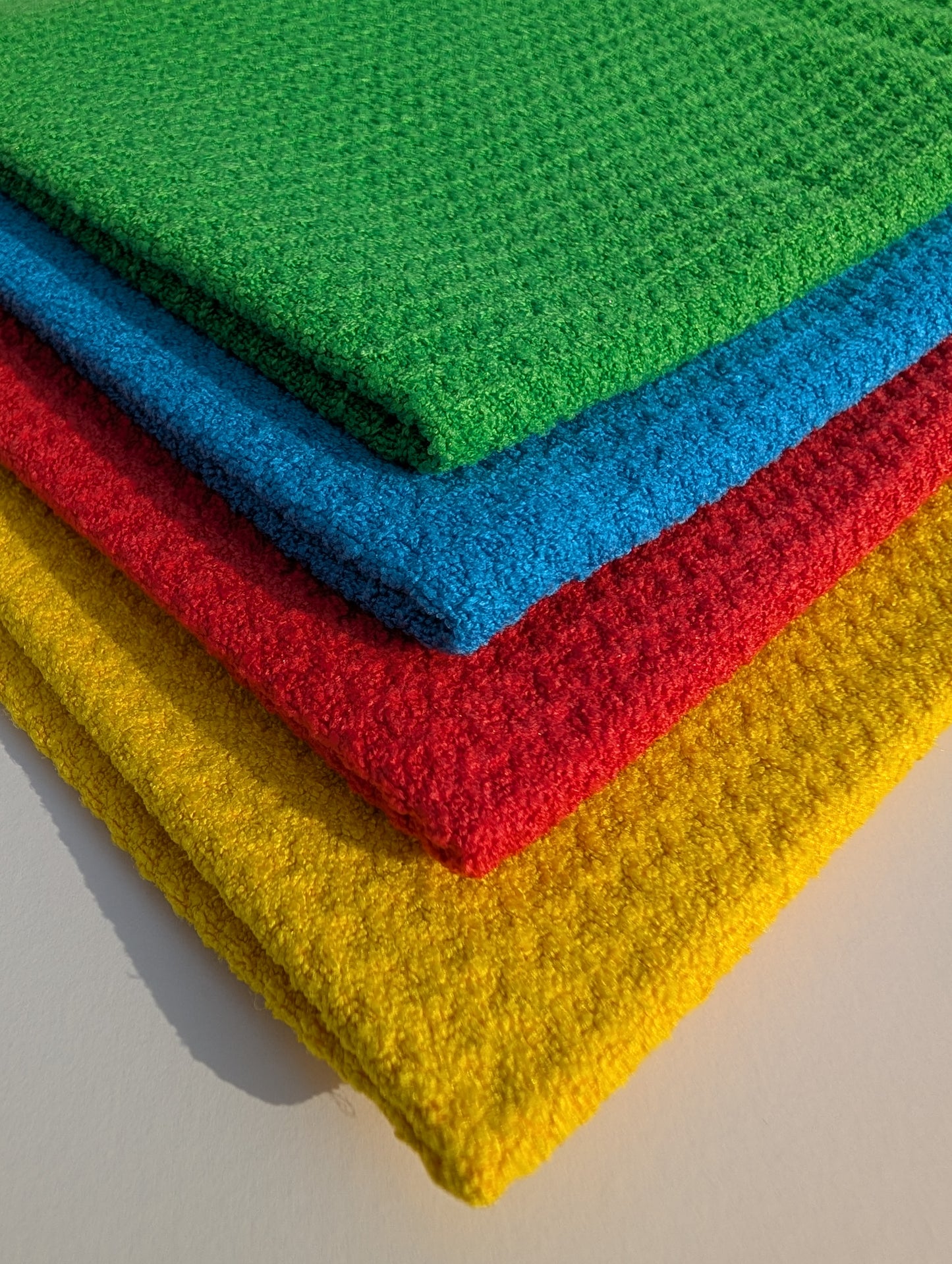 Kleines Profi-Trockentuch - Das kleine Geschirr- und Poliertuch im 4er Set 40cm x 40cm