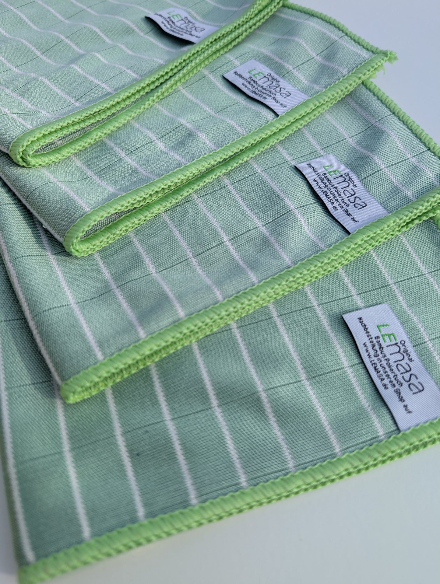 Bambus Poliertuch 40cm x 40cm 4er Set