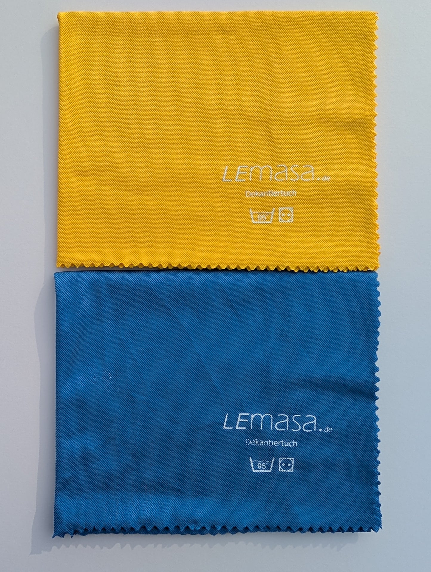 2er Set LEMASA Microfilament Dekantiertuch 50cm x 70cm ( verbesserte Qualität )