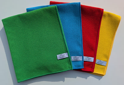 4er Set Profi - Trockentuch 50cm x 60cm (vier Farben im Set)