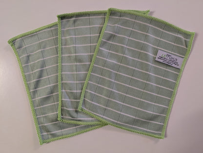 3er Set Bambus Brillen - und Displaytuch 20cm x 15cm