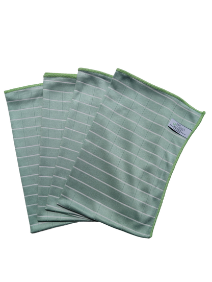 4er Set Bambus 40cm x 60cm Grün